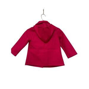 NWOT Girl's Hot Pink Coat with Hood, Size 4 Youth